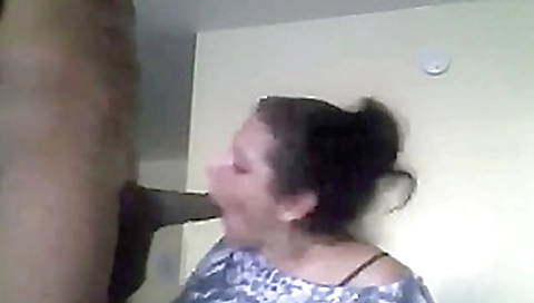 Nitobe's Cuckold Vault: Facefucked by black stud on webcam