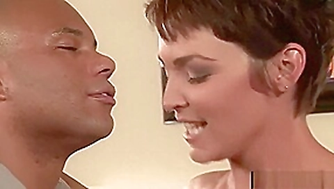 MILF Wife Charlie James Fucks a Black Guy in Front of Her Husband