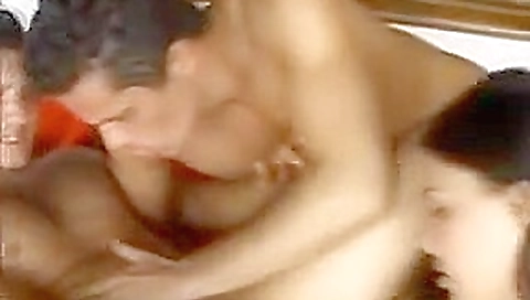 Nasty Whore Gets Double Permeated By Two Bisexual Men