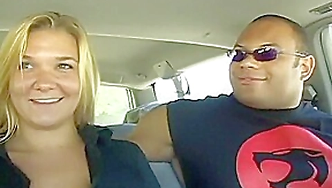 Sexy Blond Takes Three Huge Black Dicks