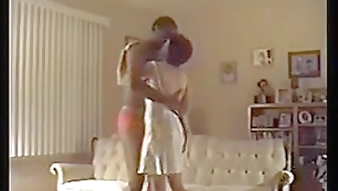 Wife fucks black stud husband films