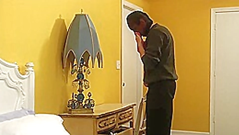 Panty sniffer punished with strapon HD