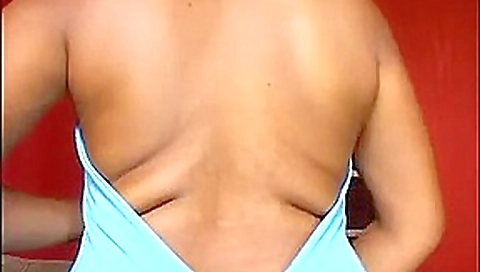Hot ebony with two guys