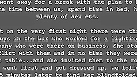 3 dudes met in a bar take my cuckold wife
