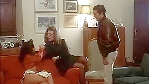 A MILF, a Crossdresser and a Bull